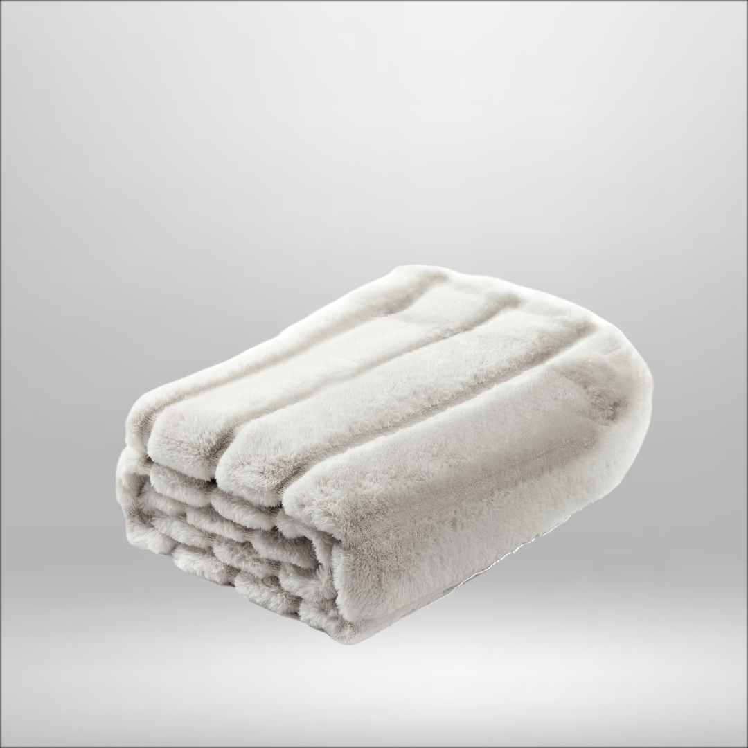 Faux Fur Throw Blanket