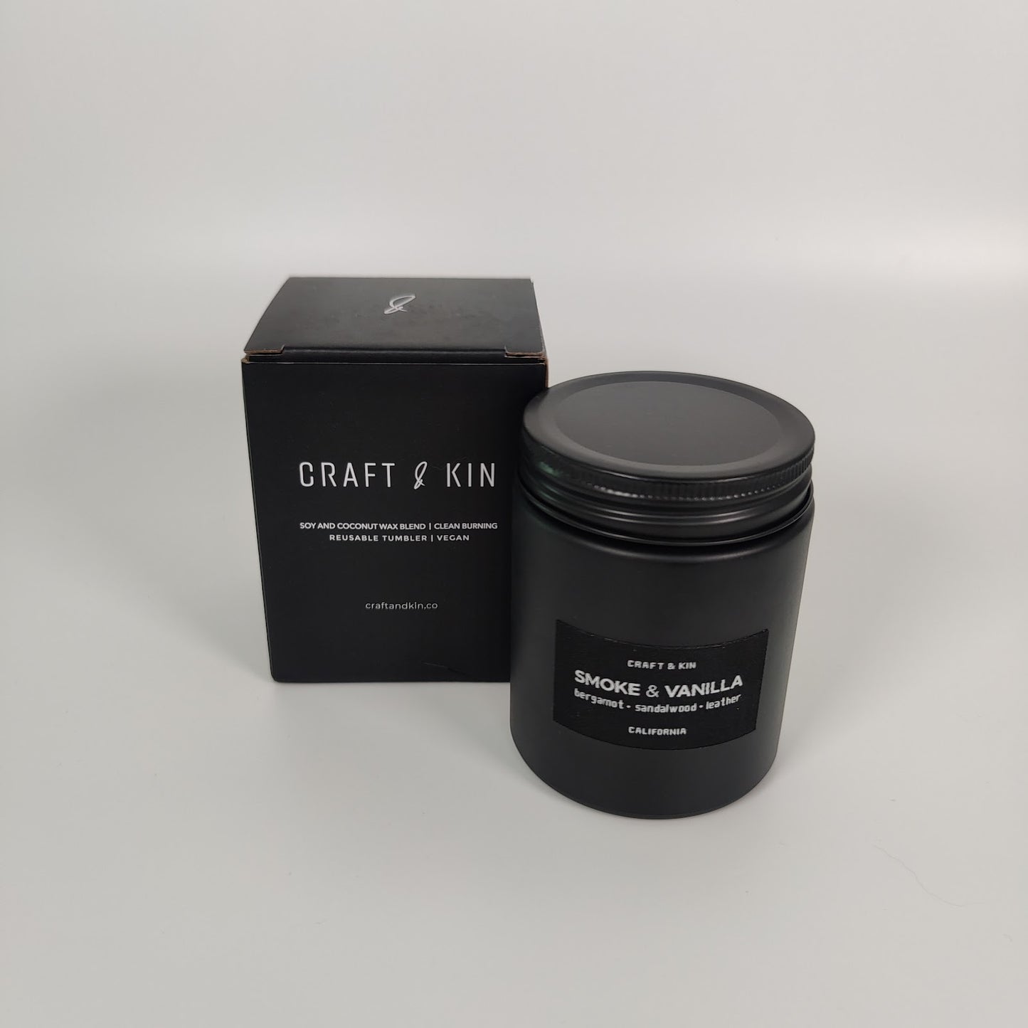 Candle for Men | Smoke and Vanilla