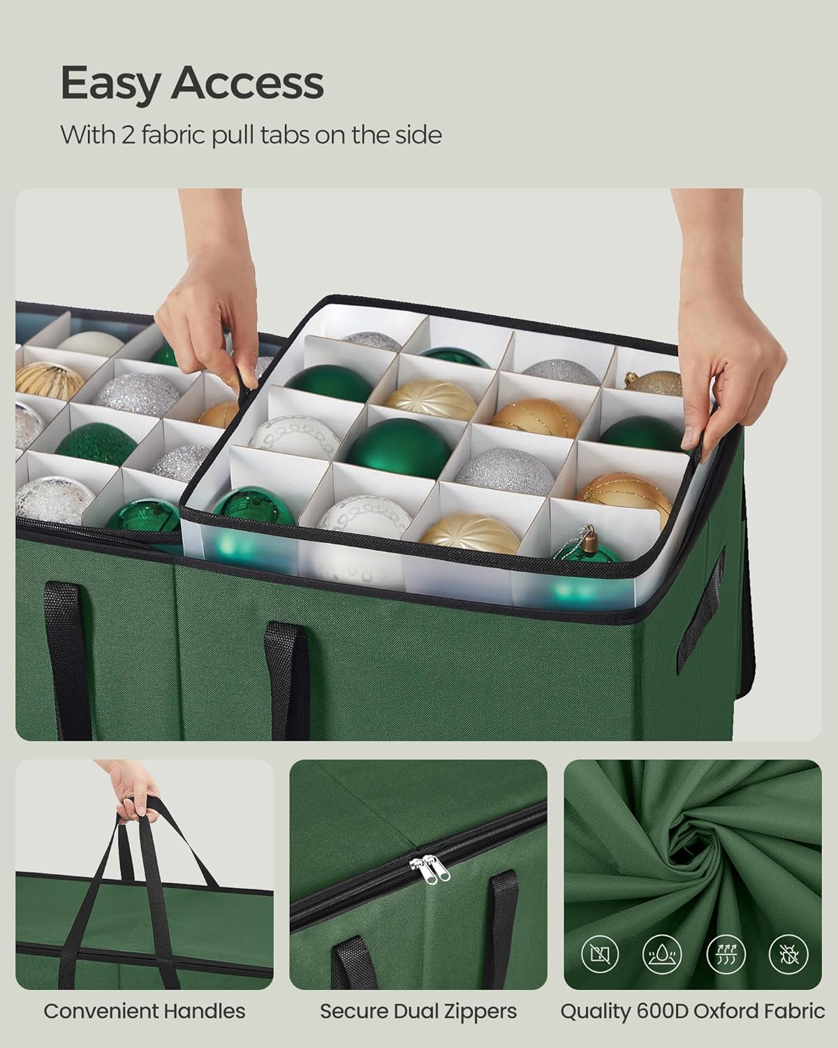 Christmas Ornament Storage Box