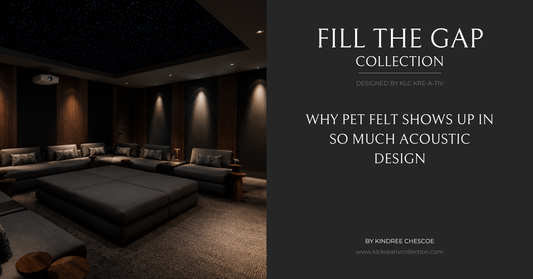 Why PET Felt Shows Up in So Much Acoustic Design