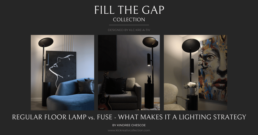 Regular Floor Lamp vs. FUSE — What Makes It a Lighting Strategy