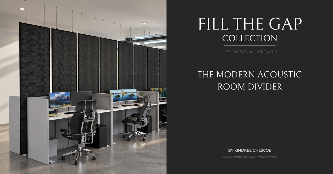 The Modern Acoustic Room Divider — Privacy Screens Designed to Soften Sound