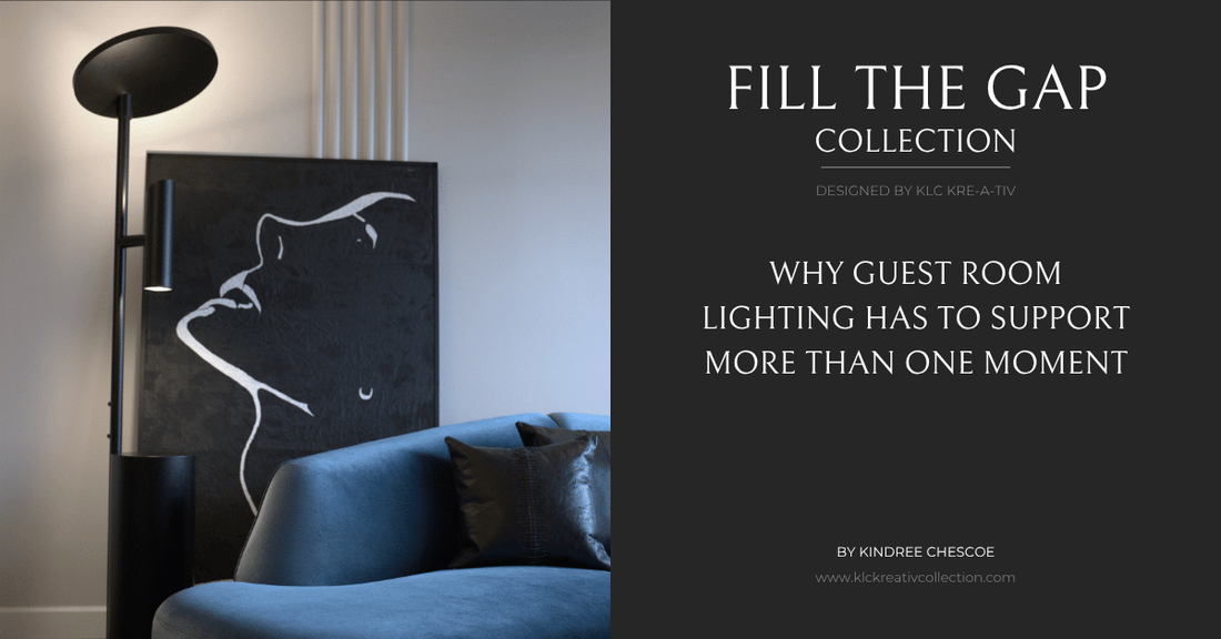 Why Guest Room Lighting Has to Support More Than One Moment