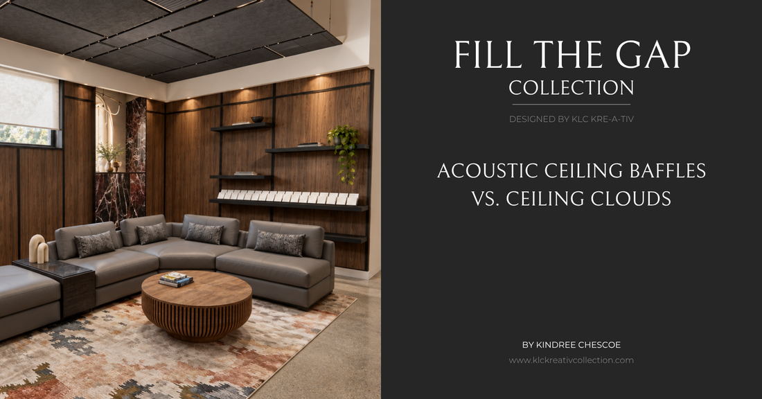 Acoustic Ceiling Baffles vs. Ceiling Clouds — Which Suspended System Fits Your Space?