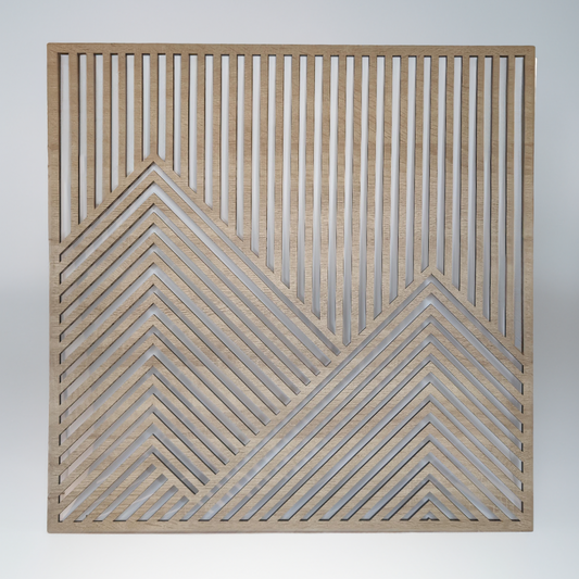 Mountain Wood Art