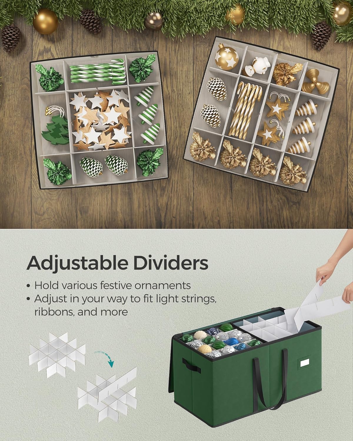 Christmas Ornament Storage Box