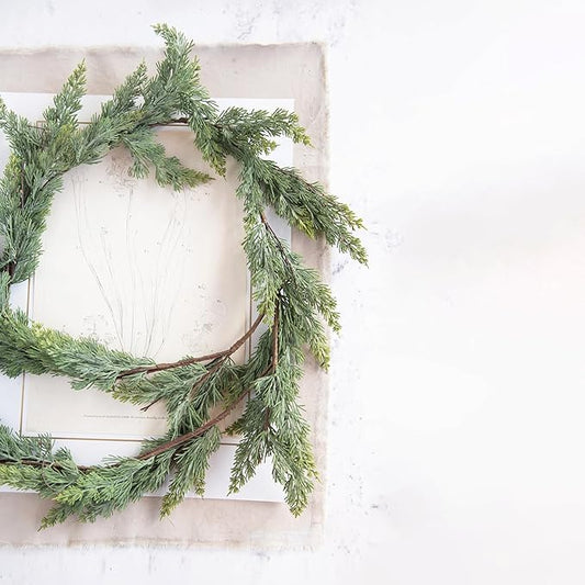 72" Faux Cedar Garland