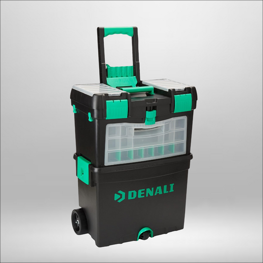Denali Wheeled Toolbox with Foldable Comfort Handle