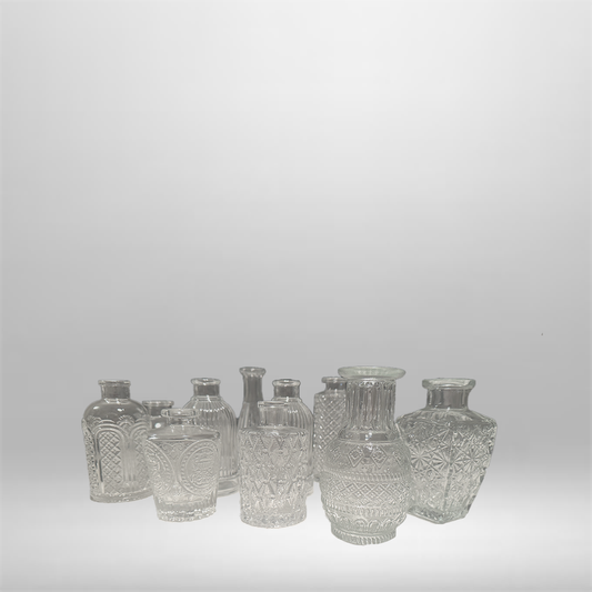 Bud Vase in Bulk Set of 12